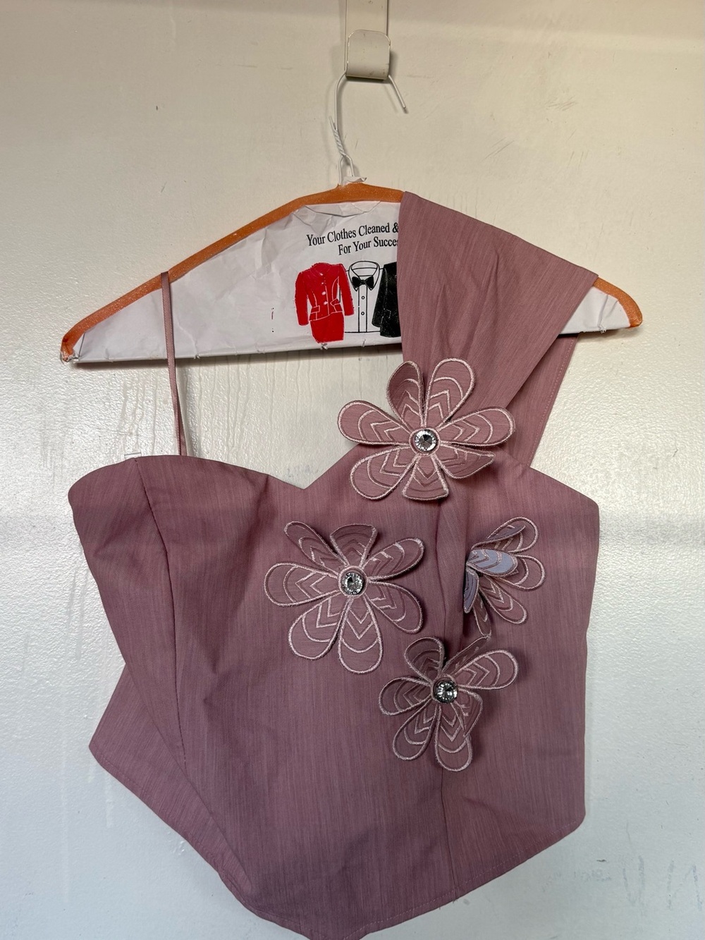 chicme Mauve Smocked Stretch Top and Pant Set